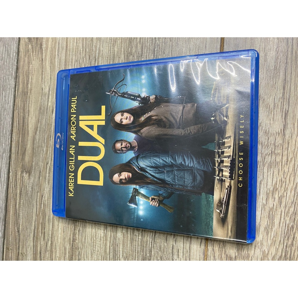 Dual Blu Ray Movie Film Karen‎ Gillan Aaron Paul Thriller Action